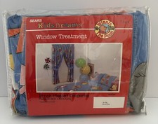 Vintage Disney Winnie The Pooh Window Curtains Pair Sears Kids Dreams