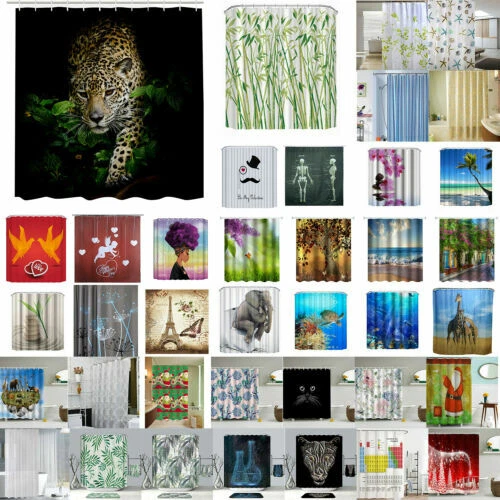 Polyester Fabric Shower Curtains