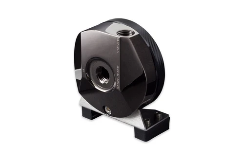 Aquacomputer ULTITOP D5 MIRROR BLACK Pumpenadapter für D5-Pumpen, G1/4