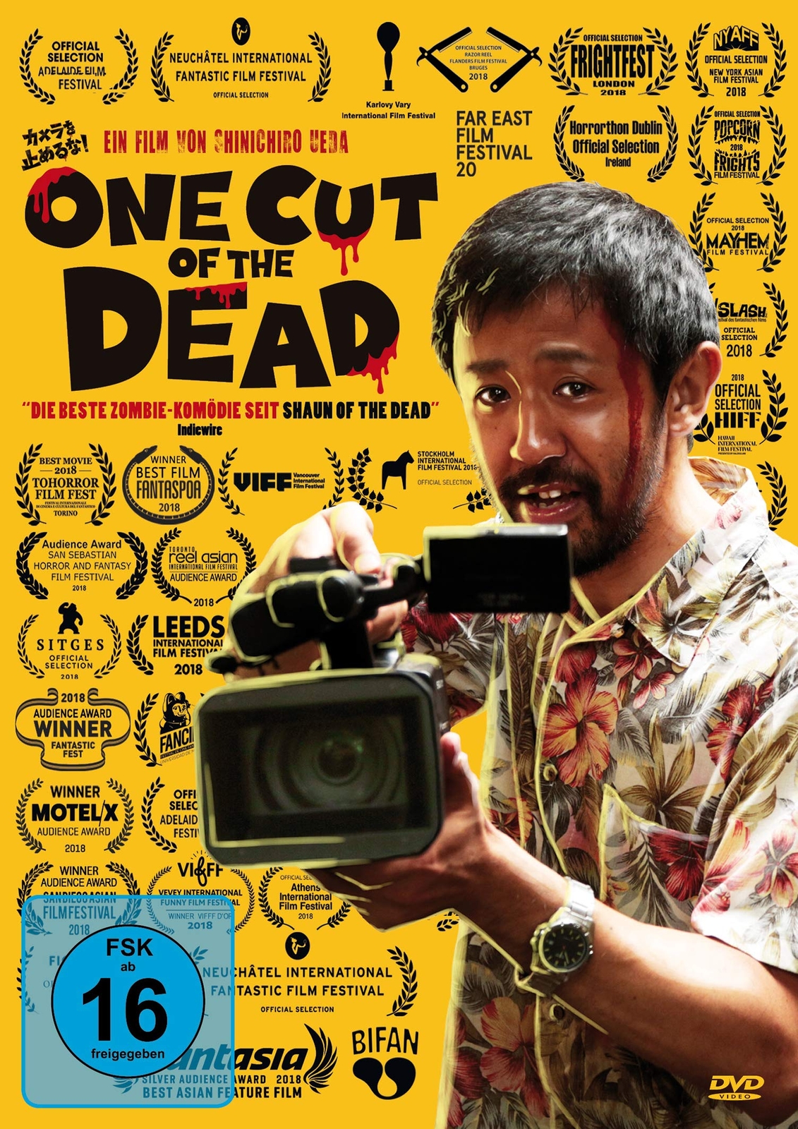One Cut of the Dead (DVD) Akiyam Yuzuki Fujimura Takuya Goda Ayana