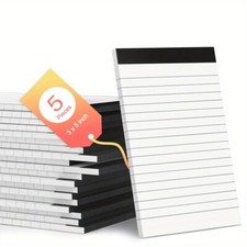5PCS All-purpose Notepads Lined Writing Notepads for Students,Office,School,Home