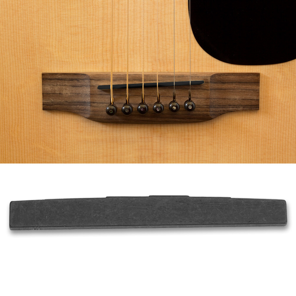 1 Set 2 PCS High Quality Ebony Nut And Saddle For Classical Guitar