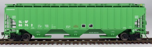 Tolva cubierta InterMountain HO 453119 Frisco - BN verde 4750 pies cúbicos 3 bahías | Zustand: New