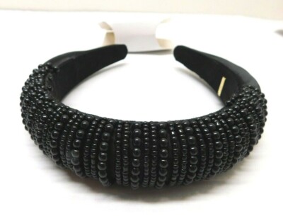 SUGARFIX by BaubleBar Beaded Headband - Black | eBay display picture 2