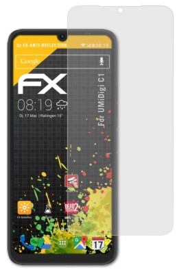 AtFoliX 3x Films Protecteurs Pour Montre UMiDigi Uwatch2 - Ultra-clairs Et Flexibles - Made In Germany