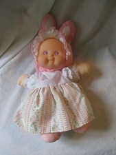 Vintage Fisher Price Puffalump Kids Plush 1991 Doll 13" Pink Bunny Ears Baby