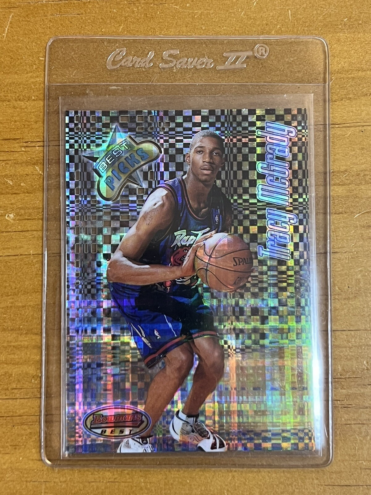 1997-98 Bowman's Best Best Picks Tracy McGrady Atomic Refractor #BP4 T-Mac RC