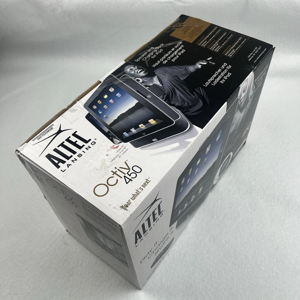 Altec Lansing Bluetooth Docking Station OCTIV450 iPad Speaker Dock - Image 3 of 4