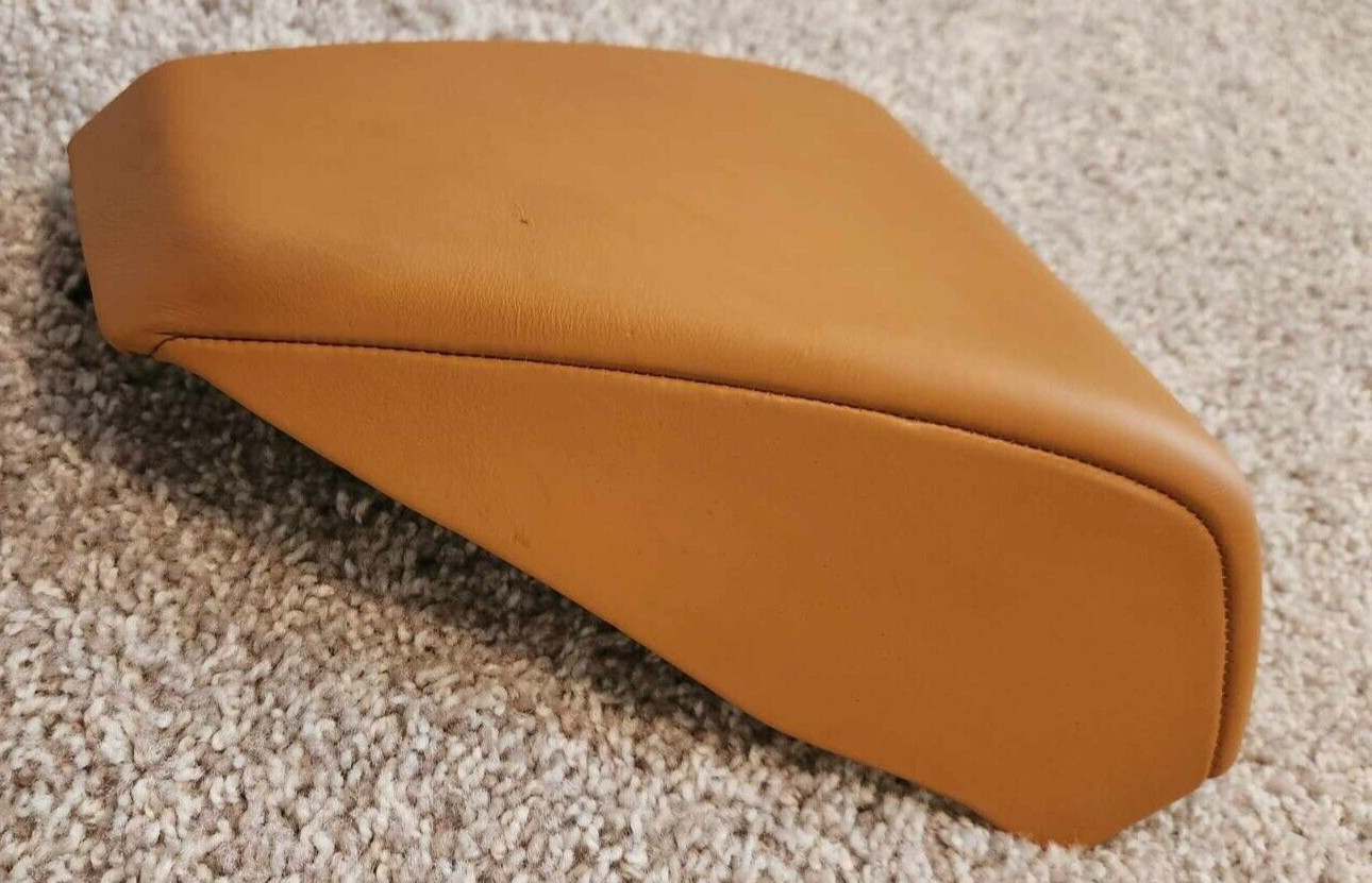 Ferrari 488, RH, Right Front Dash Panel, Beige w/ Red Stitch, Used