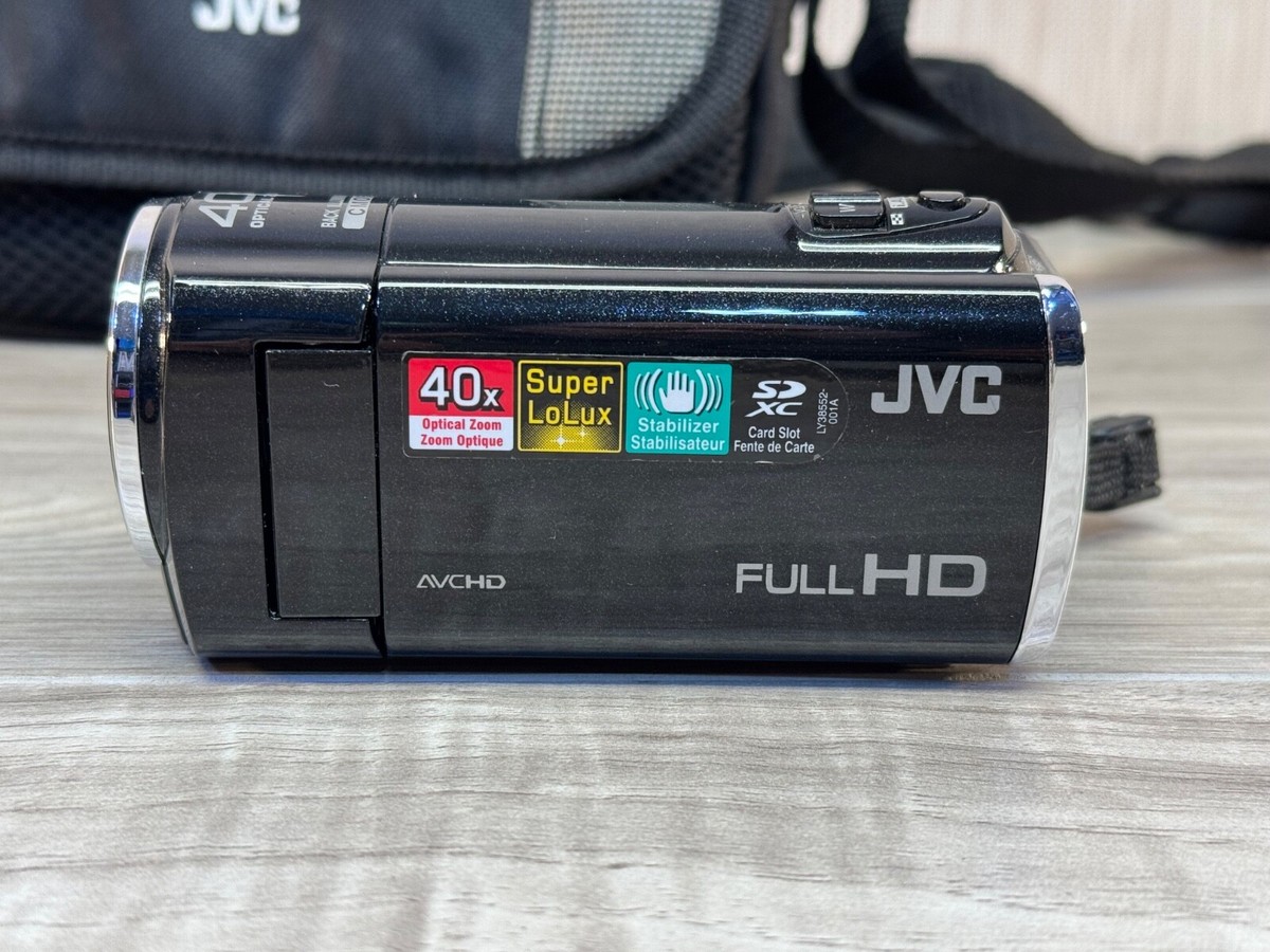JVC Everio Camcorder GZ-HM45BU Full HD 40x Zoom 