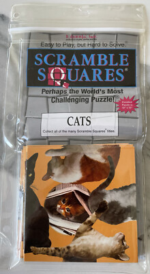 Sramble Squares Katzen Puzzle b.dazzle, inkl.