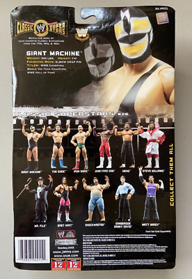 WWE Classic Superstars Giant Machine Wrestling Figure WWF Masked