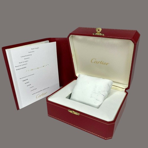 Original Cartier Watch Box with Booklet 
