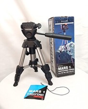 Vintage Tristar Mars 1 Tabletop Photo/Video Tripod With Releasable Shoe Black