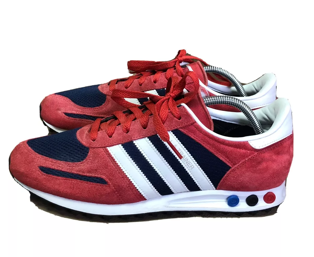 La clearance trainers red