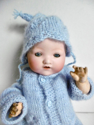 Ancien Bébé Caractère Dream Baby NO Bambino Armand Marseille 29cm - Corps Paille
