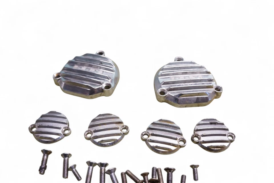 1979 Honda CBX 1000 CBX1000 CBX1050 Supersport SS *2893 Finned Engine Covers  - Image 2 of 4