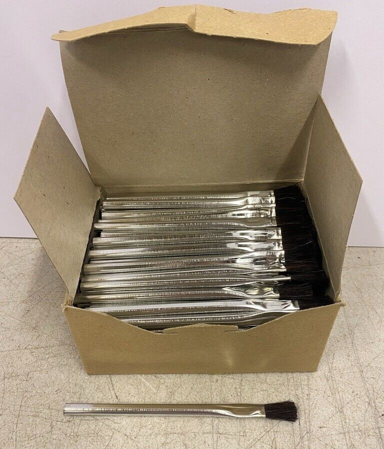 Lot of 143 Flux Acid Brush Solder Plumbing 6 Inch New Unused Disposable