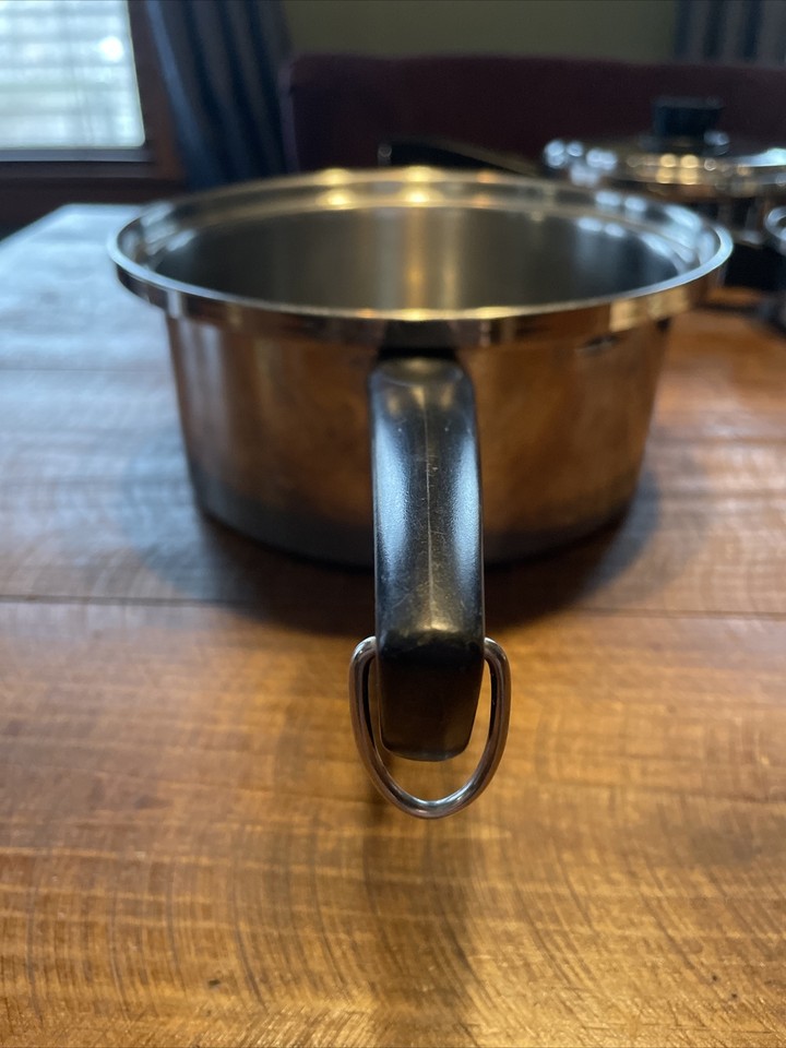 LUSTRE CRAFT AMERICRAFT Waterless Cookware 3 Ply Surgical Stainless