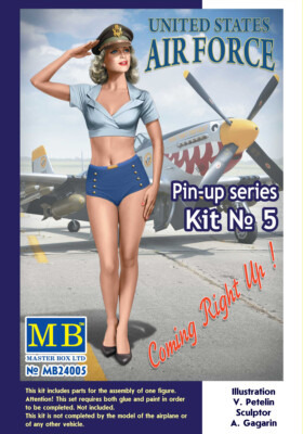 MW22 MASTERBOX 24005 PIN-UP SERIES, KIT NO. 5. PATTY 1-24 FIGURE