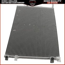 A/C AC Condenser For Ford Mustang 5.0L 2015 2016 2017 2018 2019 2020 2021 2022