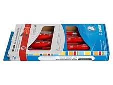 617656 Set: Schraubendreher isoliert Phillips,flach Karton,Schachtel UNIOR
