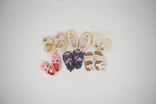Lot of Baby Girl Shoes - 3m - 6m