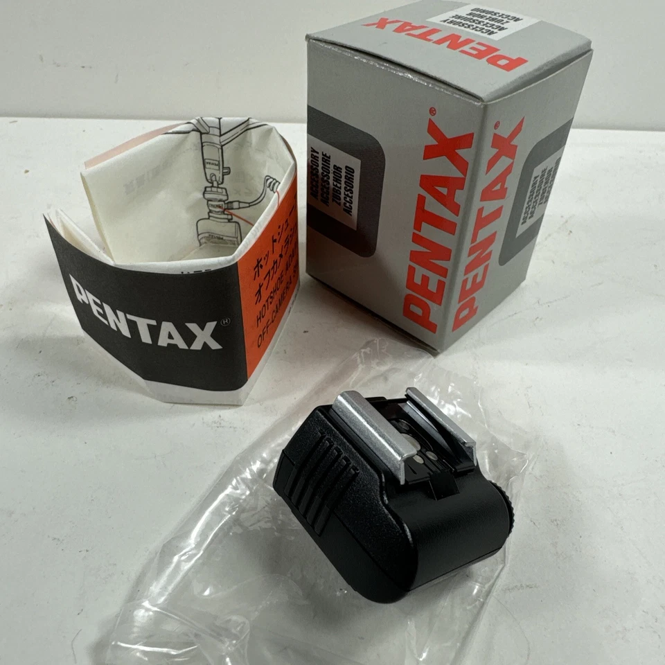 Pentax Off-Camera Hot Shoe Flash Adapter F - 31046 - New Old Stock NOS - Image 4 of 4