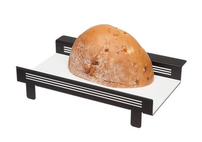   Patentierte Brotschneideanleitung. Stahl Laibschneider mit verstellbarem