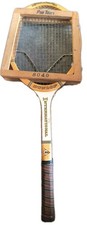 Vintage Dunlop International Canadian Ash Maple Bow Tennis Racket M 4.5 936512