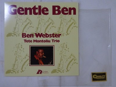 15%OFF SALE Ben Webster, Tete Montoliu Trio Gentle Ben Analogue Productions APJ