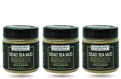Panchkarma Ayurveda Dead Sea Mud Powder 100gm Each Pack Of 3