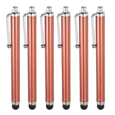 6Pcs Universal Stylus Pen for Touchscreen High Precision Sensitivity, Bronze