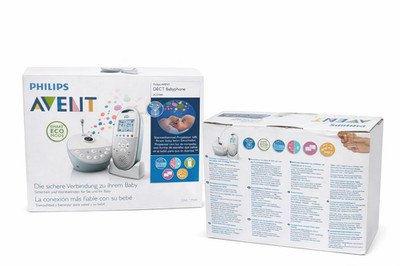 Philips Avent SCD580 Babyphone mit Sternenhimmel-Projektion - Smart Eco Mode