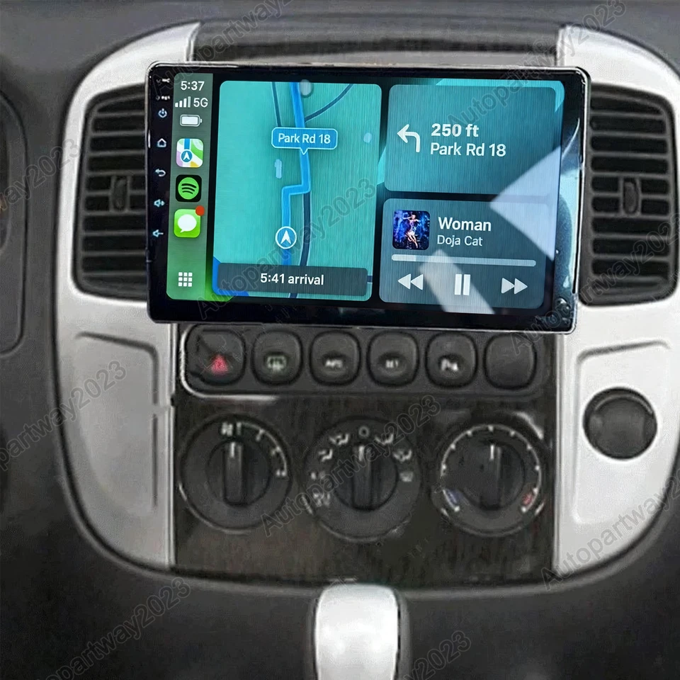 Radio estéreo 10,1" Carplay 4+64G para Mercury Mariner 2005-2007 Android 15 GPS FM Foto 2 de 4