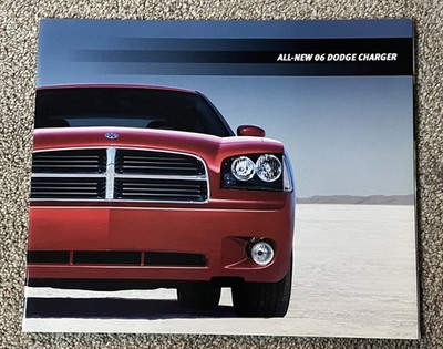 Original 2006 Dodge Charger Deluxe Sales Brochure Catalog SRT8 Daytona R/T SXT