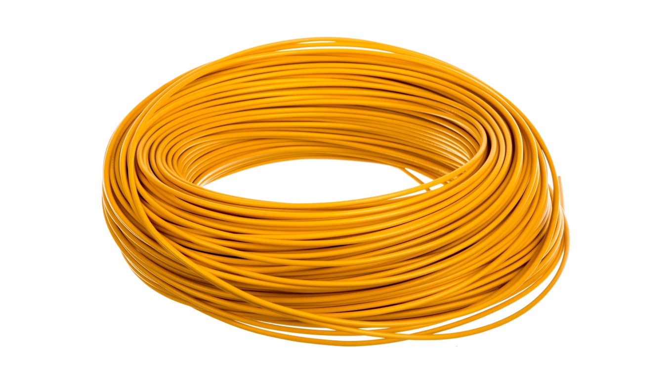 Installation Cable H05V-K 0.75 Yellow 29105/100m