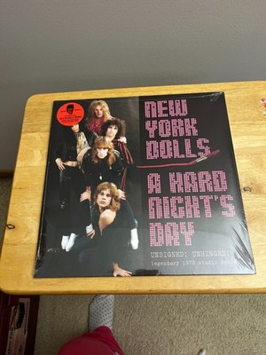 A Hard Night's Day (demos)  by NEW YORK DOLLS 2LP VIOLET vinyl 2018 SEALED