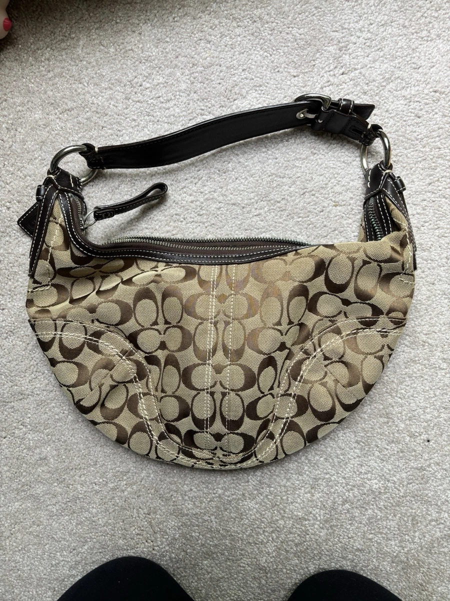 Coach Hobo Handbags & Bags Canvas Exterior for Women for sale | eBay