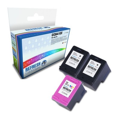 Refresh Patronen Everyday Vorteilspack 3x #300XL Tinte kompatibel mit HP Druckern