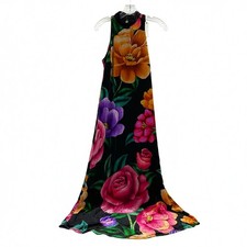 FARM Rio Black Floral Maxi Dress | XS Regular, China Made