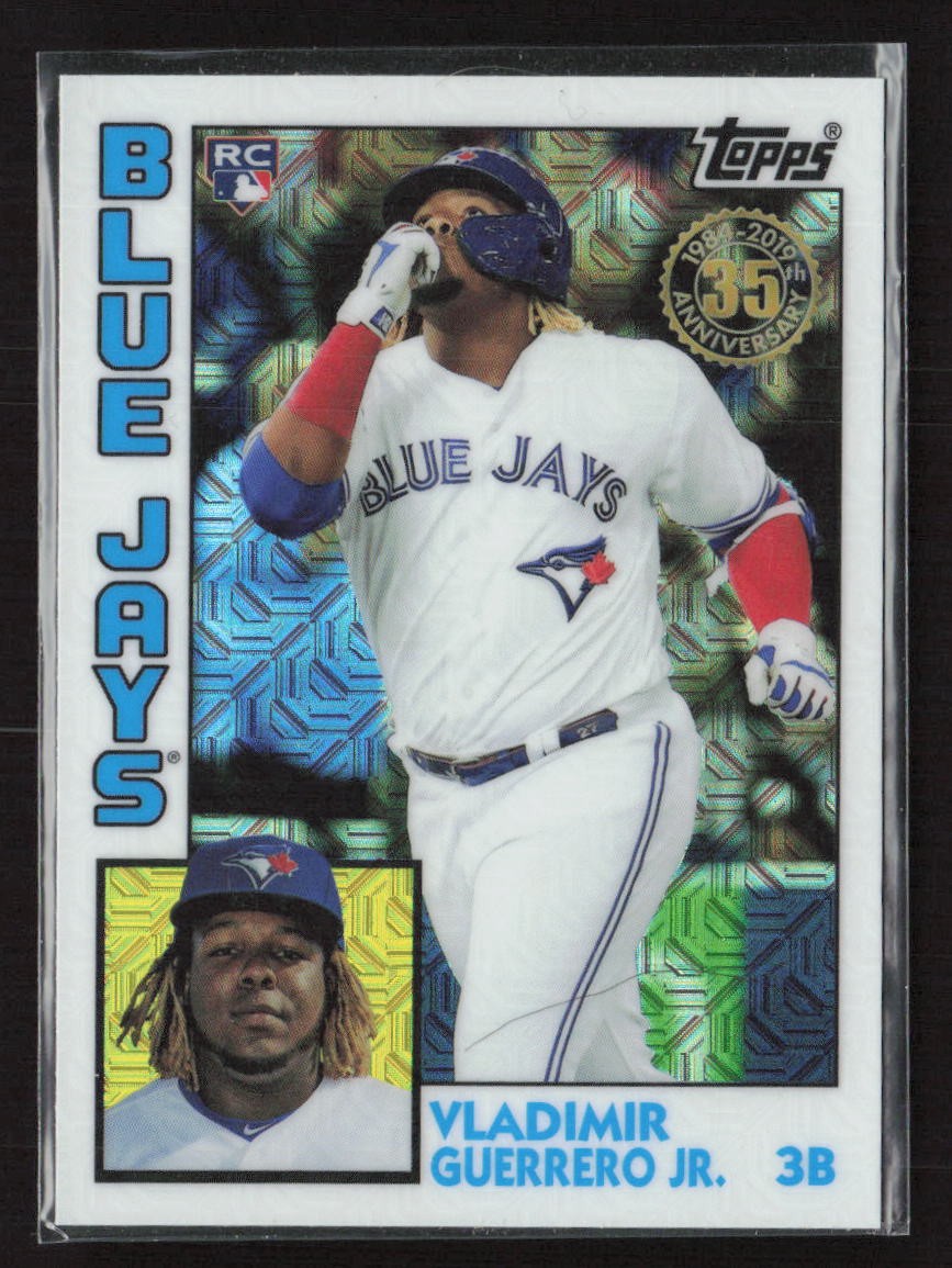 2019 Topps Update Silver Pack 1984 Topps #T84U-46 Vladimir Guerrero Jr. RC