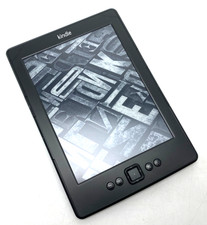 AMAZON KINDLE ~3RD GENERATION~ 6" DISPLAY eBOOK READER 2GB/WIFI ~DO1100~ BLACK