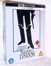 Barry Lyndon (4K/Blu-ray, 2025, STEELBOOK) NEW Stanley Kubrick historical drama 