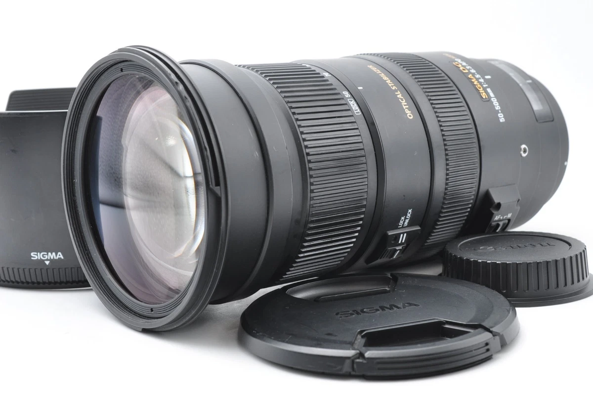 Sigma 50-500mm Focal Camera Lenses for sale | eBay