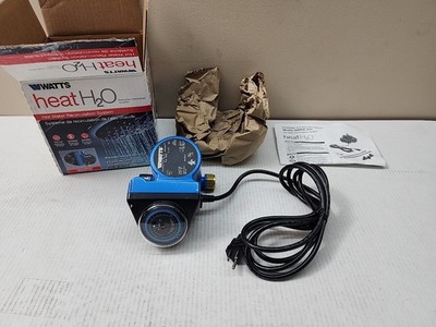 Watts Hot Water Recirculation Pump heat H2O, 24 Hr Programmable Timer PUMP ONLY 