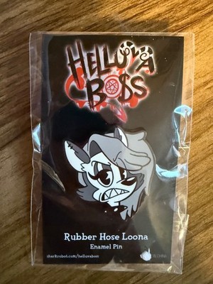 Helluva Boss Official Rubber Hose Loona Enamel Pin - SOLD OUT!