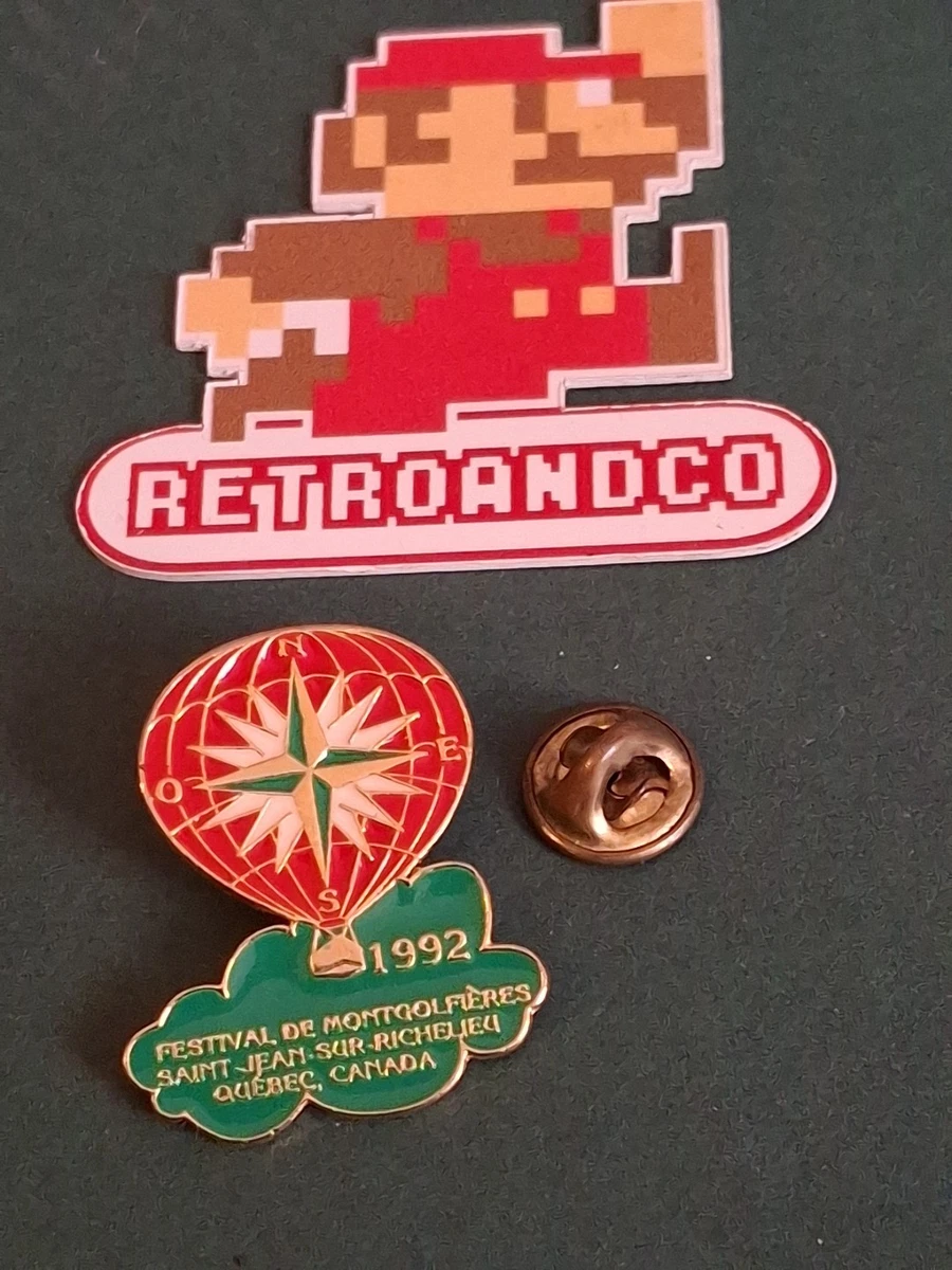 Broche Pin Primagaz Tricolore - Ballon Montgolfière Signé B1, Très Bon état, Collector