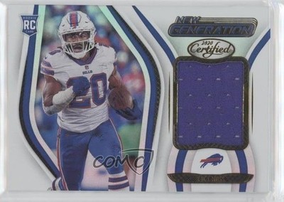 2020 Certified New Generation Jerseys Mirror Zack Moss #35 Rookie RC 5p5