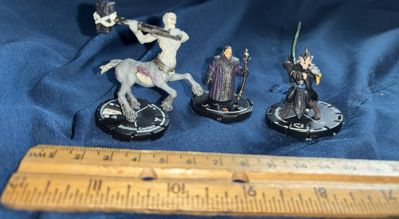 WizKids Mage Knight Painted Lot Zombie Centaur, Lord Maakha, Zeph Wyndfenner